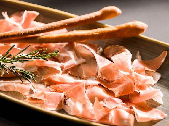Italian Procuitto Antipasti Plate